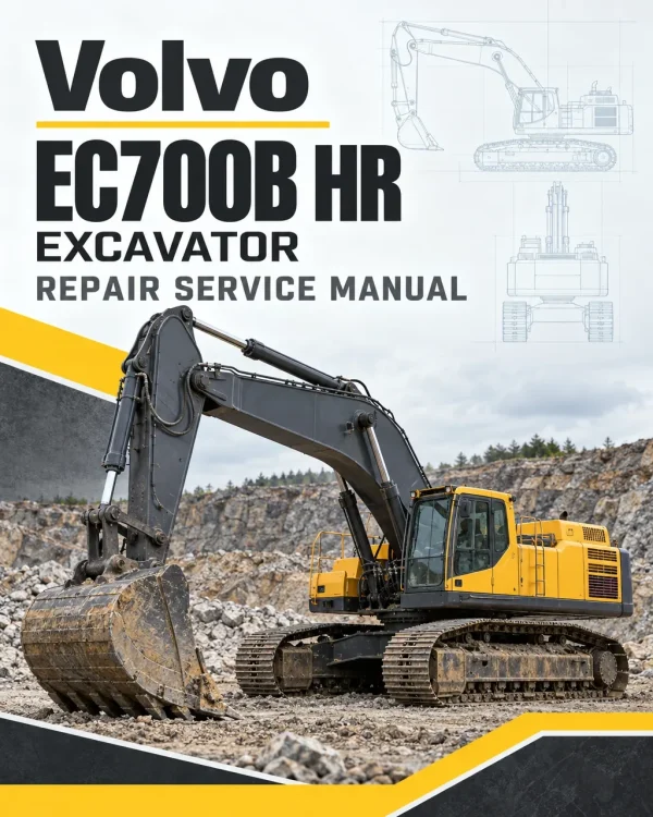 Volvo EC700B HR Excavator Repair Service Manual Volvo EC700B HR Excavator Repair Service Manual