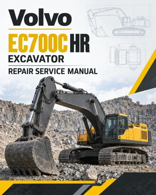 Volvo EC700C HR Excavator Repair Service Manual