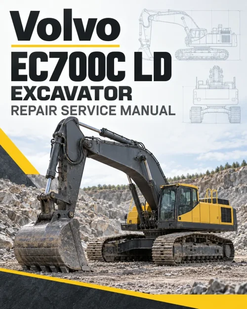 Volvo EC700C LD Excavator Repair Service Manual