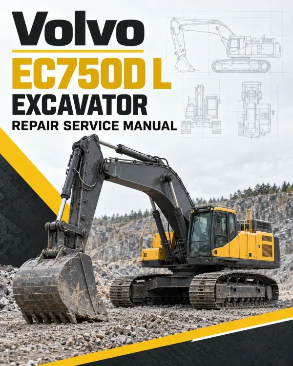 Volvo EC750D L Excavator Repair Service Manual