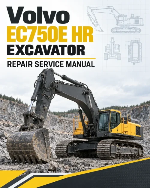 Volvo EC750E HR Excavator Repair Service Manual