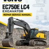 Volvo EC750E LC4 Excavator Repair Service Manual