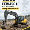 Volvo ECR145C L Excavator Repair Service Manual