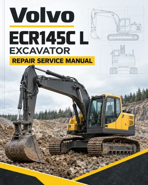 Volvo ECR145C L Excavator Repair Service Manual Volvo ECR145C L Excavator Repair Service Manual