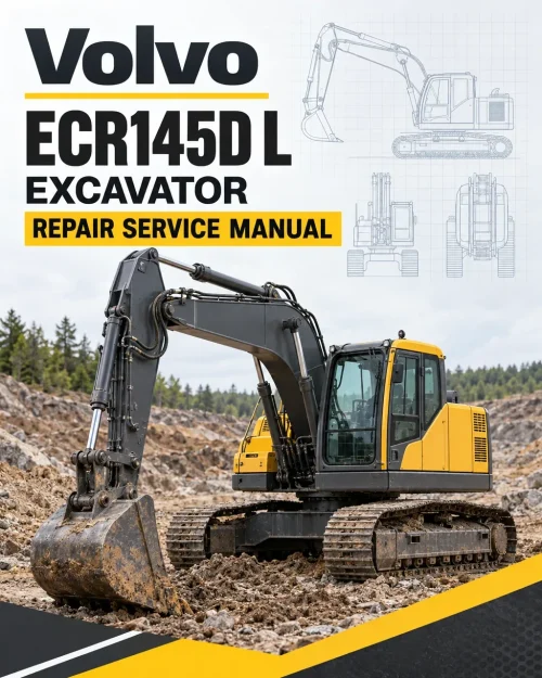Volvo ECR145D L Excavator Repair Service Manual Volvo ECR145D L Excavator Repair Service Manual