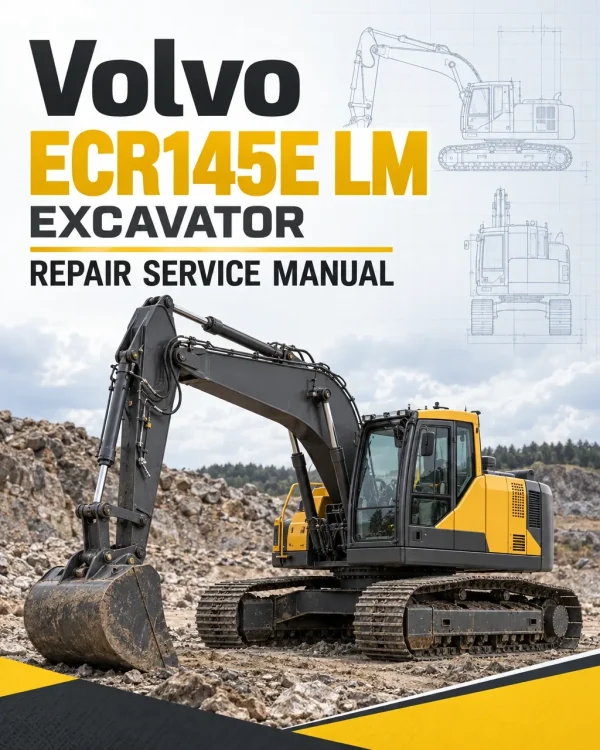 Volvo ECR145E LM Excavator Repair Service Manual Volvo ECR145E LM Excavator Repair Service Manual