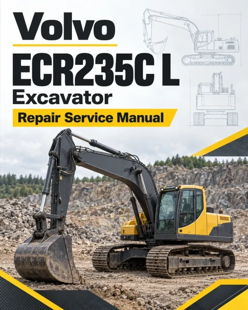 Volvo ECR235C L Excavator Repair Service Manual Volvo ECR235C L Excavator Repair Service Manual