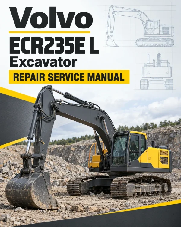 Volvo ECR235E L Excavator Repair Service Manual Volvo ECR235E L Excavator Repair Service Manual