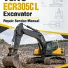 Volvo ECR305C L Excavator Repair Service Manual Volvo ECR305C L Excavator Repair Service Manual