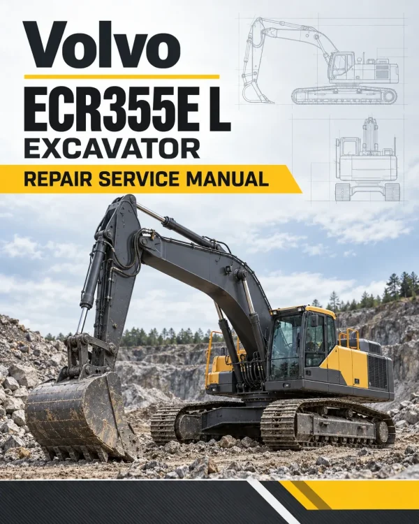 Volvo ECR355E L Excavator Repair Service Manual Volvo ECR355E L Excavator Repair Service Manual