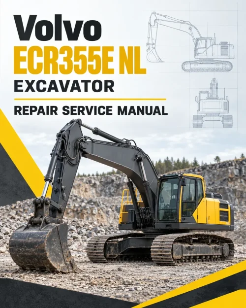 Volvo ECR355E NL Excavator Repair Service Manual