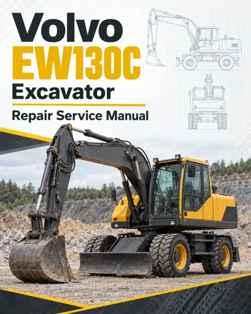Volvo EW130C Excavator Repair Service Manual