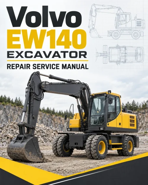 Volvo EW140 Excavator Repair Service Manual