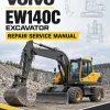 Volvo EW140C Excavator Repair Service Manual