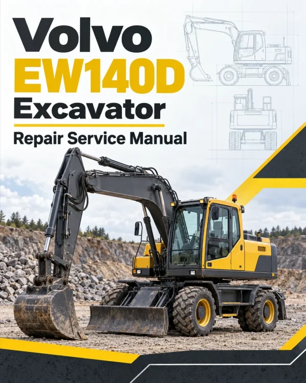 Volvo EW140D Excavator Repair Service Manual Volvo EW140D Excavator Repair Service Manual