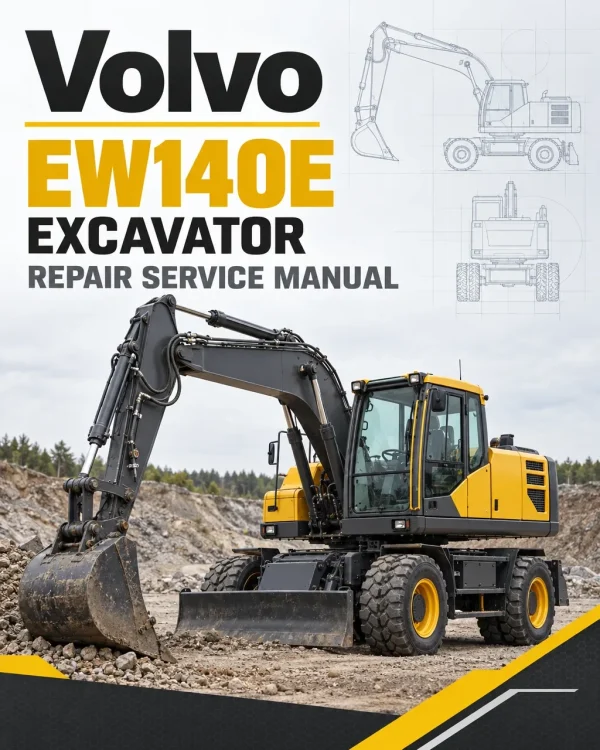 Volvo EW140E Excavator Repair Service Manual