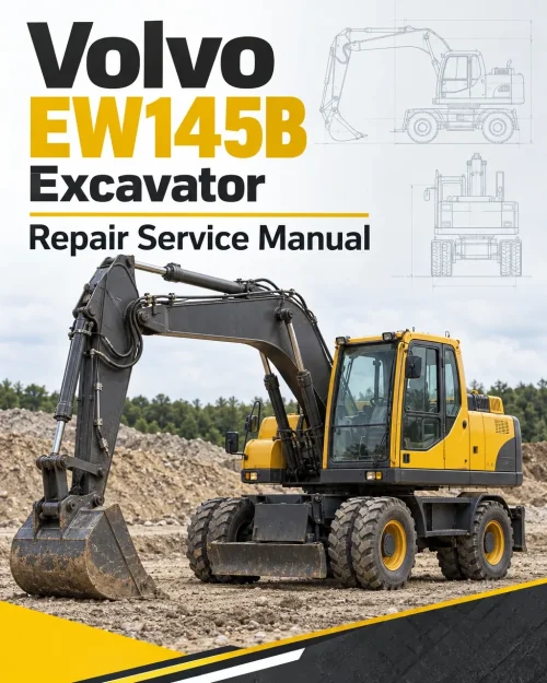 Volvo EW145B Excavator Repair Service Manual Volvo EW145B Excavator Repair Service Manual