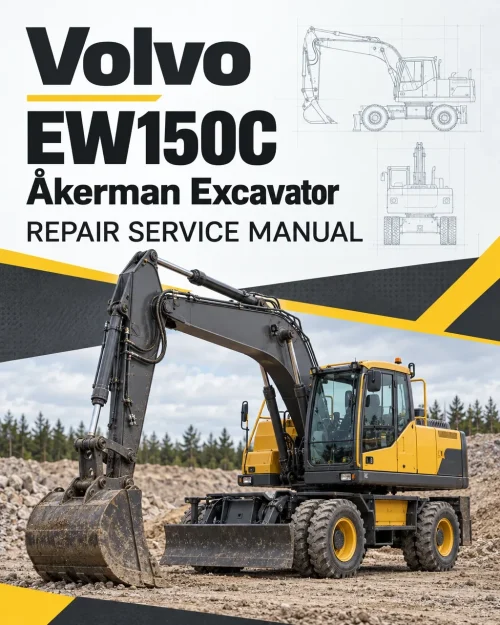 Volvo EW150C Åkerman Excavator Repair Service Manual