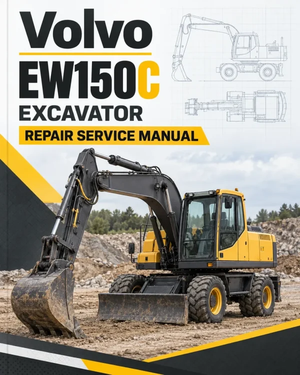 Volvo EW150C Excavator Repair Service Manual