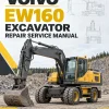 Volvo EW160 Excavator Repair Service Manual Volvo EW160 Excavator Repair Service Manual