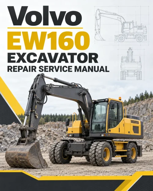 Volvo EW160 Excavator Repair Service Manual Volvo EW160 Excavator Repair Service Manual
