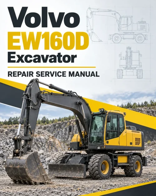 Volvo EW160D Excavator Repair Service Manual Volvo EW160D Excavator Repair Service Manual