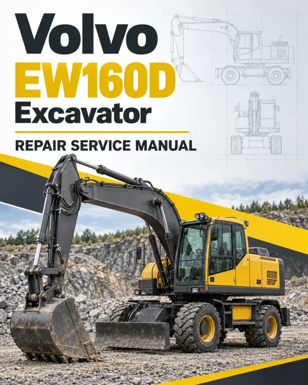 Volvo EW160D Excavator Repair Service Manual Volvo EW160D Excavator Repair Service Manual