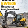 Volvo EW160E Excavator Repair Service Manual Volvo EW160E Excavator Repair Service Manual