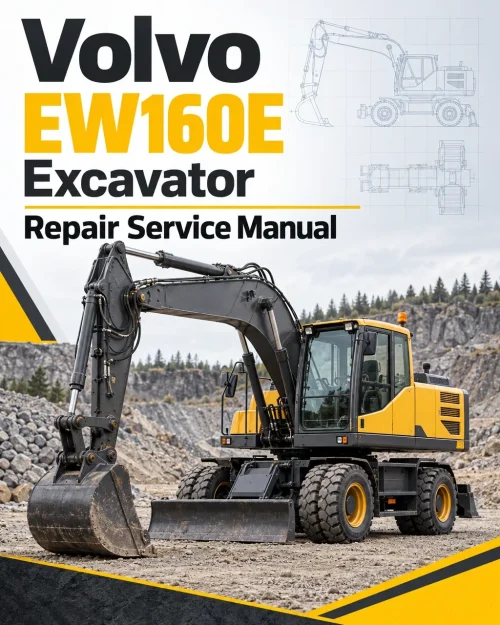 Volvo EW160E Excavator Repair Service Manual Volvo EW160E Excavator Repair Service Manual