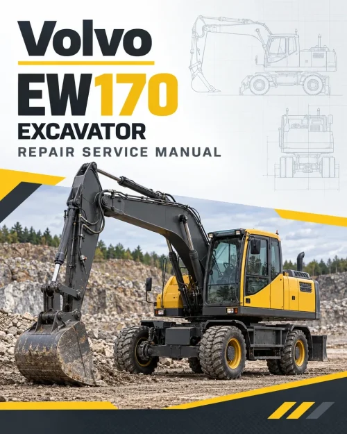 Volvo EW170 Excavator Repair Service Manual
