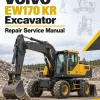 Volvo EW170 KR Excavator Repair Service Manual