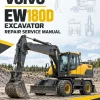 Volvo EW180D Excavator Repair Service Manual
