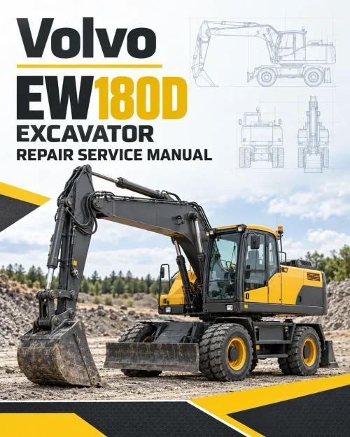 Volvo EW180D Excavator Repair Service Manual