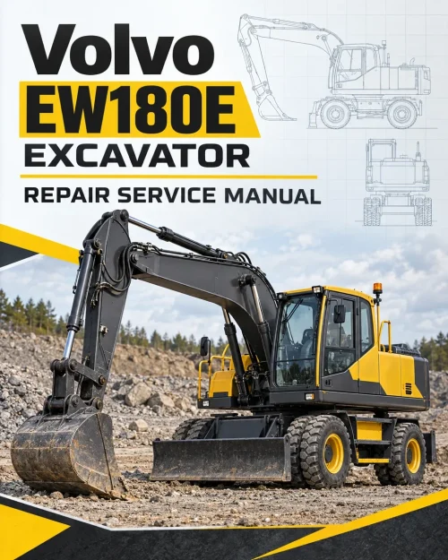 Volvo EW180E Excavator Repair Service Manual