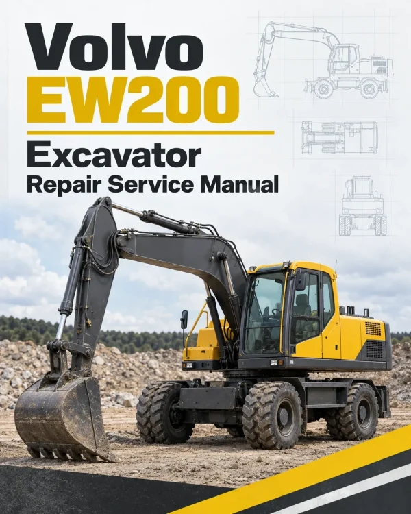 Volvo EW200 Excavator Repair Service Manual Volvo EW200 Excavator Repair Service Manual