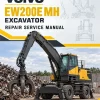 Volvo EW200E MH Excavator Repair Service Manual Volvo EW200E MH Excavator Repair Service Manual