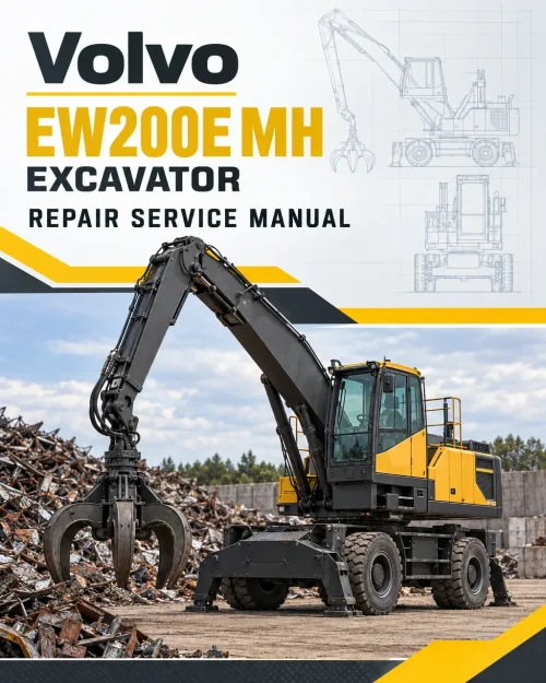 Volvo EW200E MH Excavator Repair Service Manual