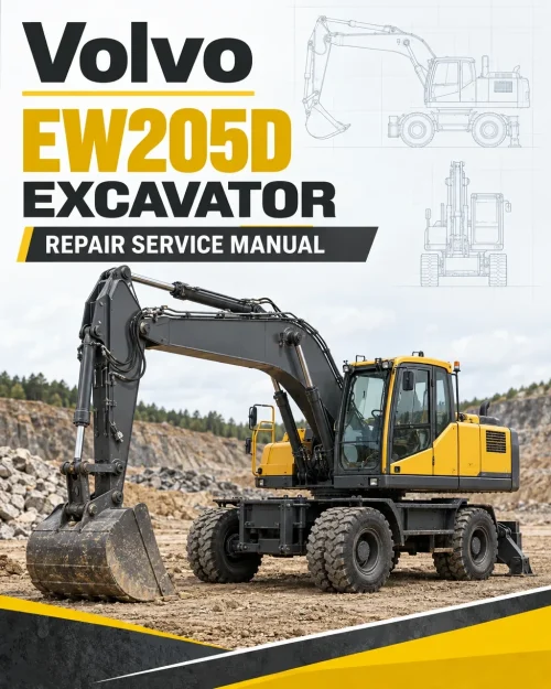 Volvo EW205D Excavator Repair Service Manual Volvo EW205D Excavator Repair Service Manual