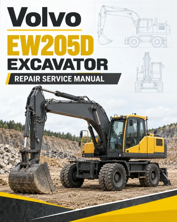 Volvo EW205D Excavator Repair Service Manual Volvo EW205D Excavator Repair Service Manual