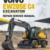 Volvo EW205E C4 Excavator Repair Service Manual Volvo EW205E C4 Excavator Repair Service Manual