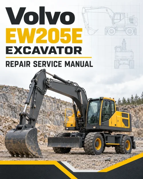 Volvo EW205E Excavator Repair Service Manual Volvo EW205E Excavator Repair Service Manual