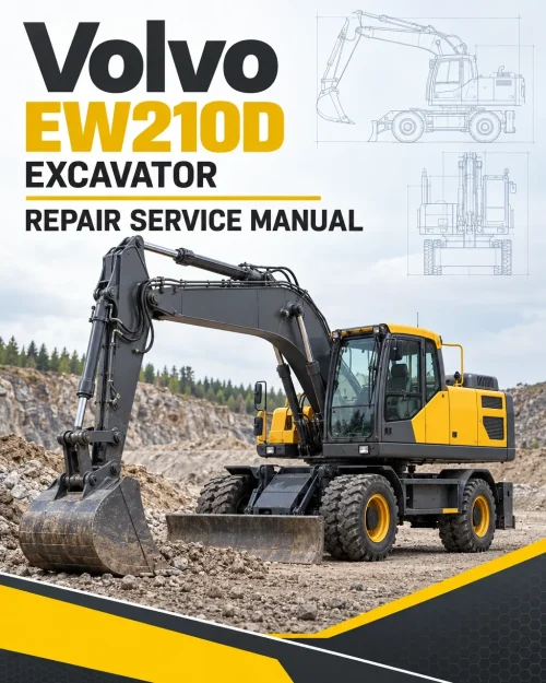 Volvo EW210D Excavator Repair Service Manual Volvo EW210D Excavator Repair Service Manual