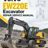 Volvo EW220E Excavator Repair Service Manual