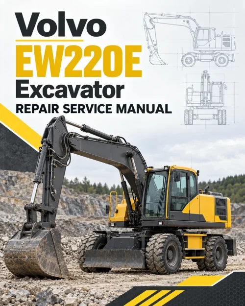 Volvo EW220E Excavator Repair Service Manual Volvo EW220E Excavator Repair Service Manual