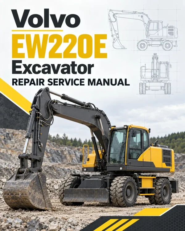 Volvo EW220E Excavator Repair Service Manual