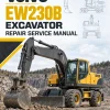 Volvo EW230B Excavator Repair Service Manual