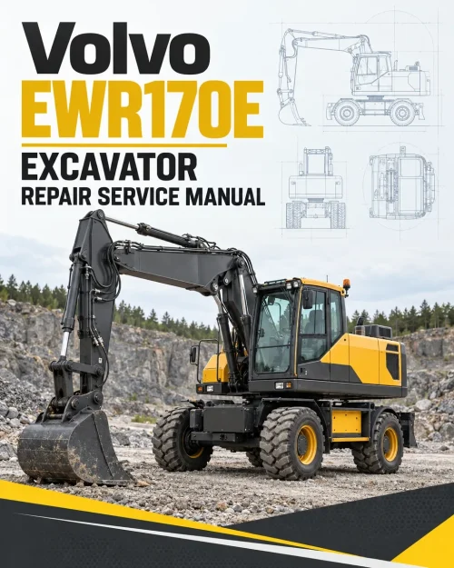 Volvo EWR170E Excavator Repair Service Manual