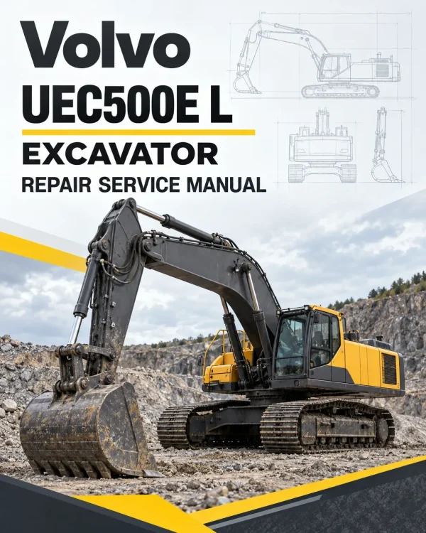 Volvo UEC500E L Excavator Repair Service Manual Volvo UEC500E L Excavator Repair Service Manual