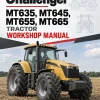 Challenger MT635, MT645, MT655, MT665 Tractor Workshop Manual Challenger MT635, MT645, MT655, MT665 Tractor Workshop Manual