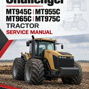 Challenger MT945C, MT955C, MT965C, MT975C Tractor Service Manual